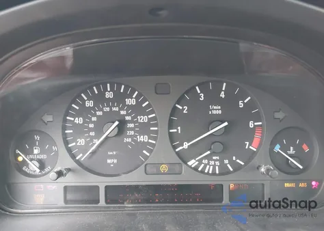 2003 BMW 525 I Automatic из США, поврежденный, VIN WBADT43463G032149